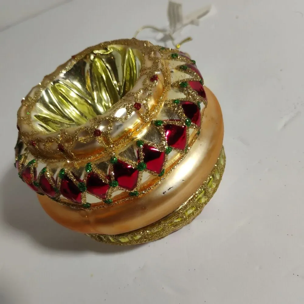 Grande Living 12 Days of Christmas  Glass Tree Ornaments 4,5,6 by Dillard's
